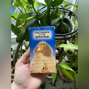 90s vintage tarot card deck- the tarots of the sphynx